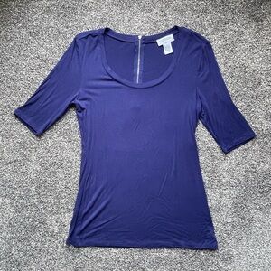 Calvin Klein Women's Blue Top